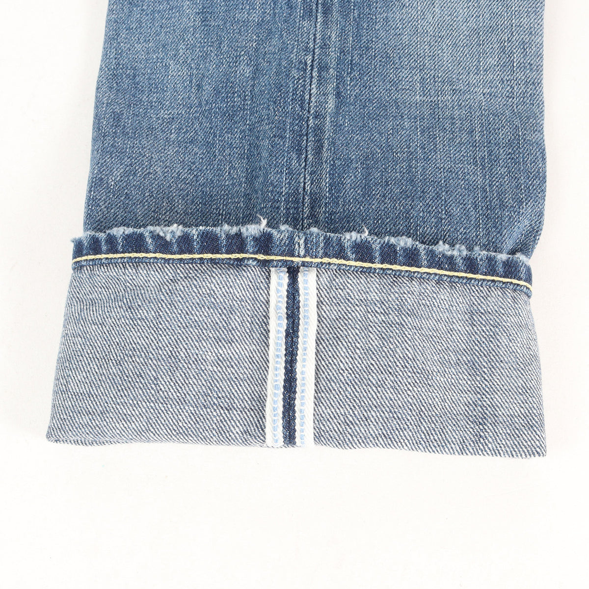 ダメージリペア加工 アンクルカット デニムパンツ(SOCIAL SCULPTURE DENIM 10D12 10 DAMAGED-12)