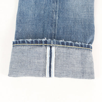 ダメージリペア加工 アンクルカット デニムパンツ(SOCIAL SCULPTURE DENIM 10D12 10 DAMAGED-12)
