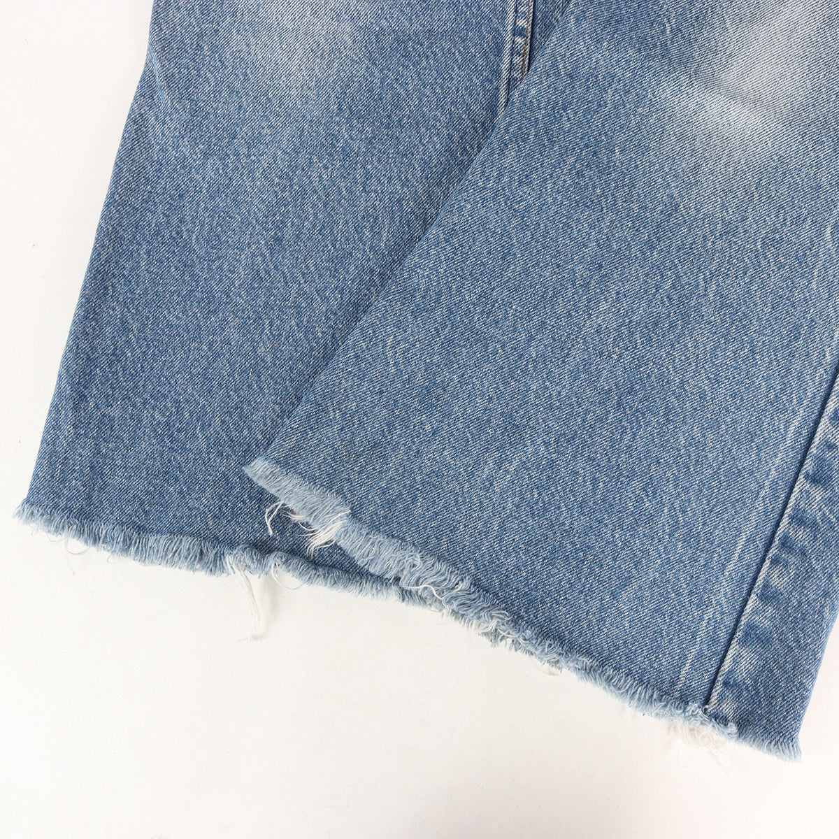[希少モデル] 70s 684-0217 ビッグベルボトム デニムパンツ / USA製 ボタン裏刻印4