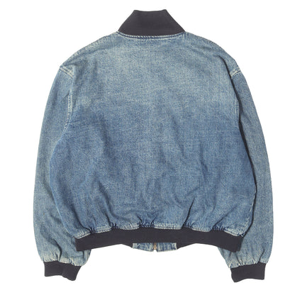 [希少モデル POLO COUNTRY] 90s デニム ボンバー ジャケット USA製