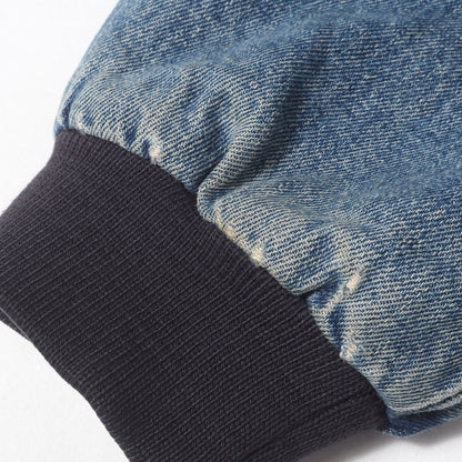 [希少モデル POLO COUNTRY] 90s デニム ボンバー ジャケット USA製