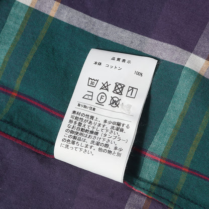 23SS マドラスチェック コットン 半袖シャツ(HYANNIS SS SHIRT)