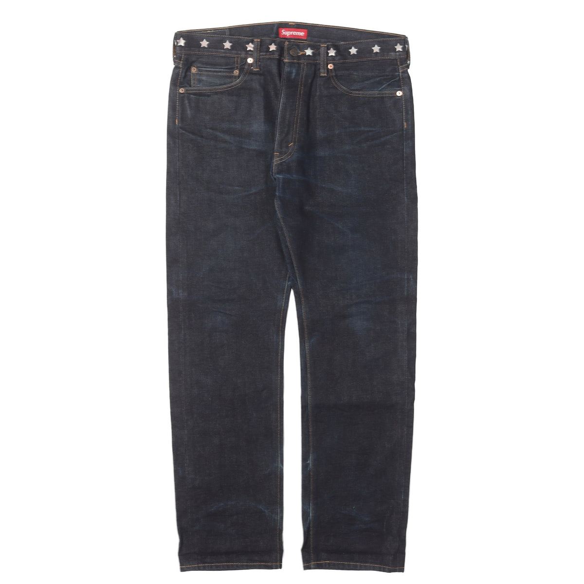 ×Levi's 505 スタープリント デニムパンツ(ZipFly Jean 505)