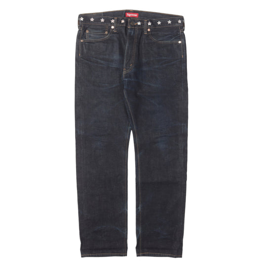 ×Levi's 505 スタープリント デニムパンツ(ZipFly Jean 505)
