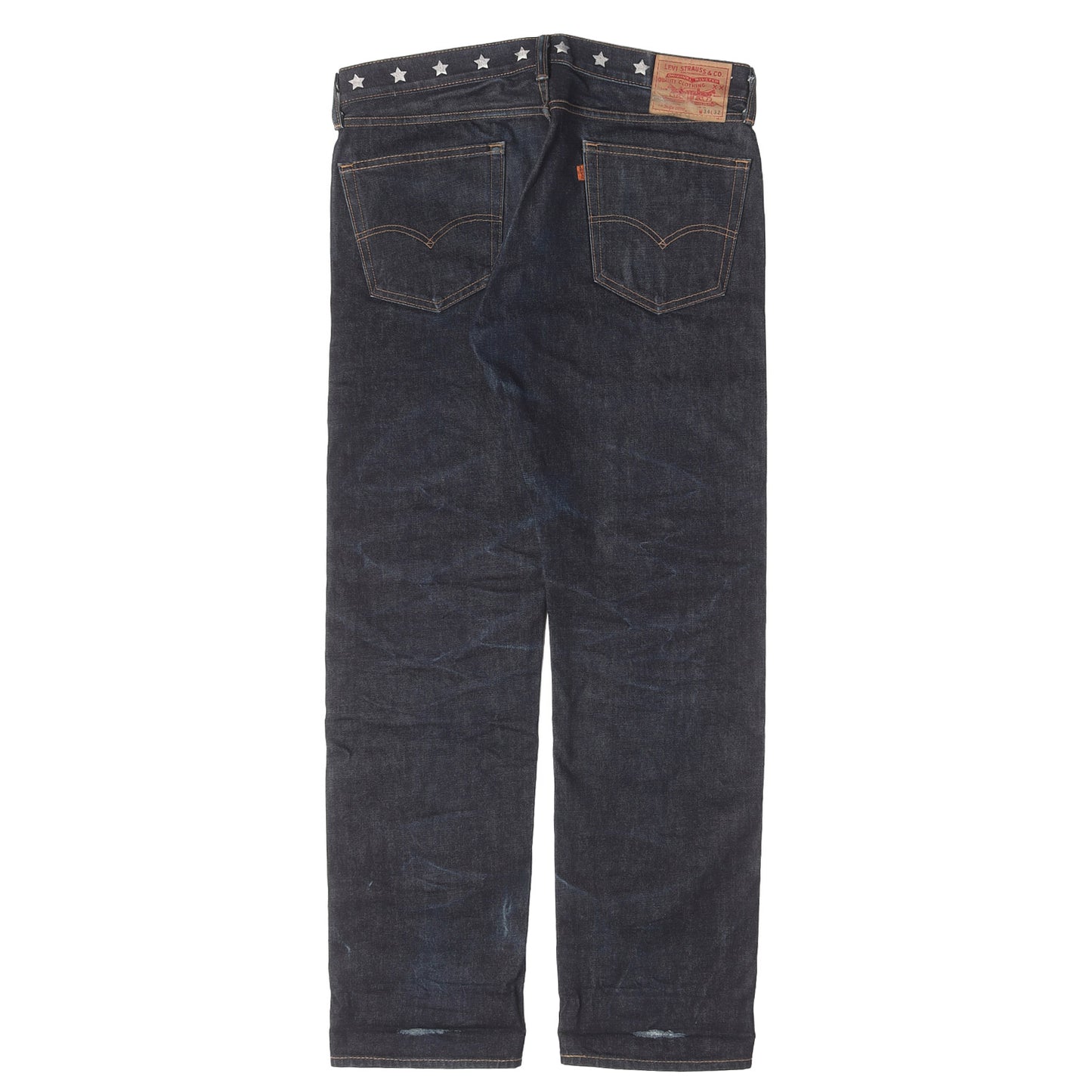 ×Levi's 505 スタープリント デニムパンツ(ZipFly Jean 505)