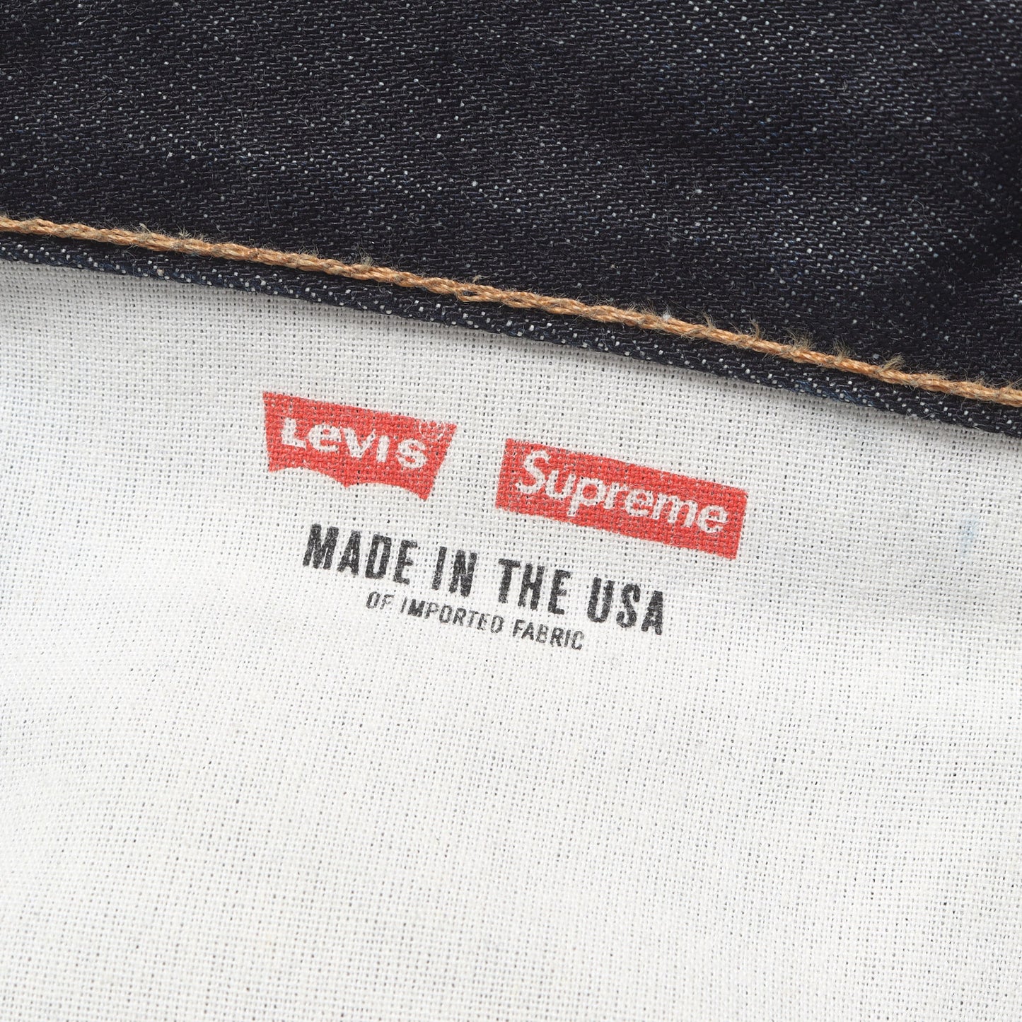 ×Levi's 505 スタープリント デニムパンツ(ZipFly Jean 505)