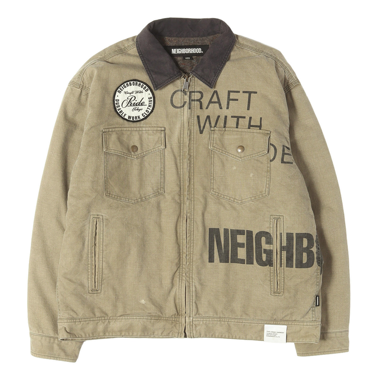 24AW サベージ加工 ブランケット付き ダック ワークジャケット (DUCK WORK JACKET)