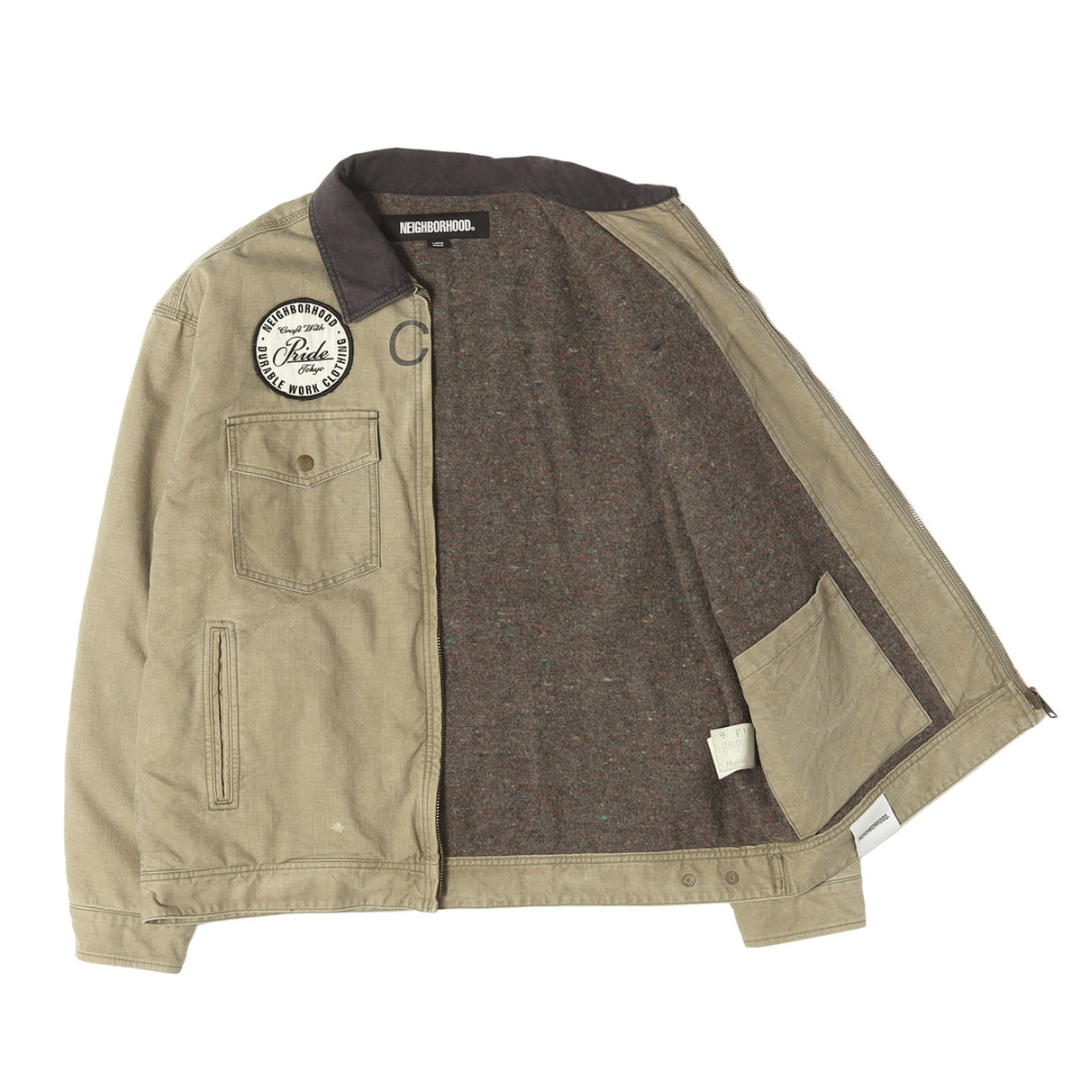 24AW サベージ加工 ブランケット付き ダック ワークジャケット (DUCK WORK JACKET)