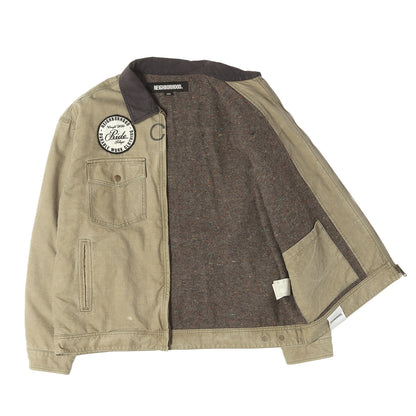 24AW サベージ加工 ブランケット付き ダック ワークジャケット (DUCK WORK JACKET)