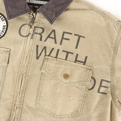 24AW サベージ加工 ブランケット付き ダック ワークジャケット (DUCK WORK JACKET)