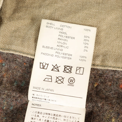 24AW サベージ加工 ブランケット付き ダック ワークジャケット (DUCK WORK JACKET)