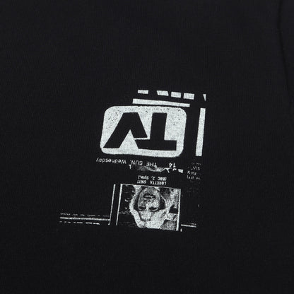 25AW ×out stand IN グラフィック ニット セーター(CREWNECK SWEATER)