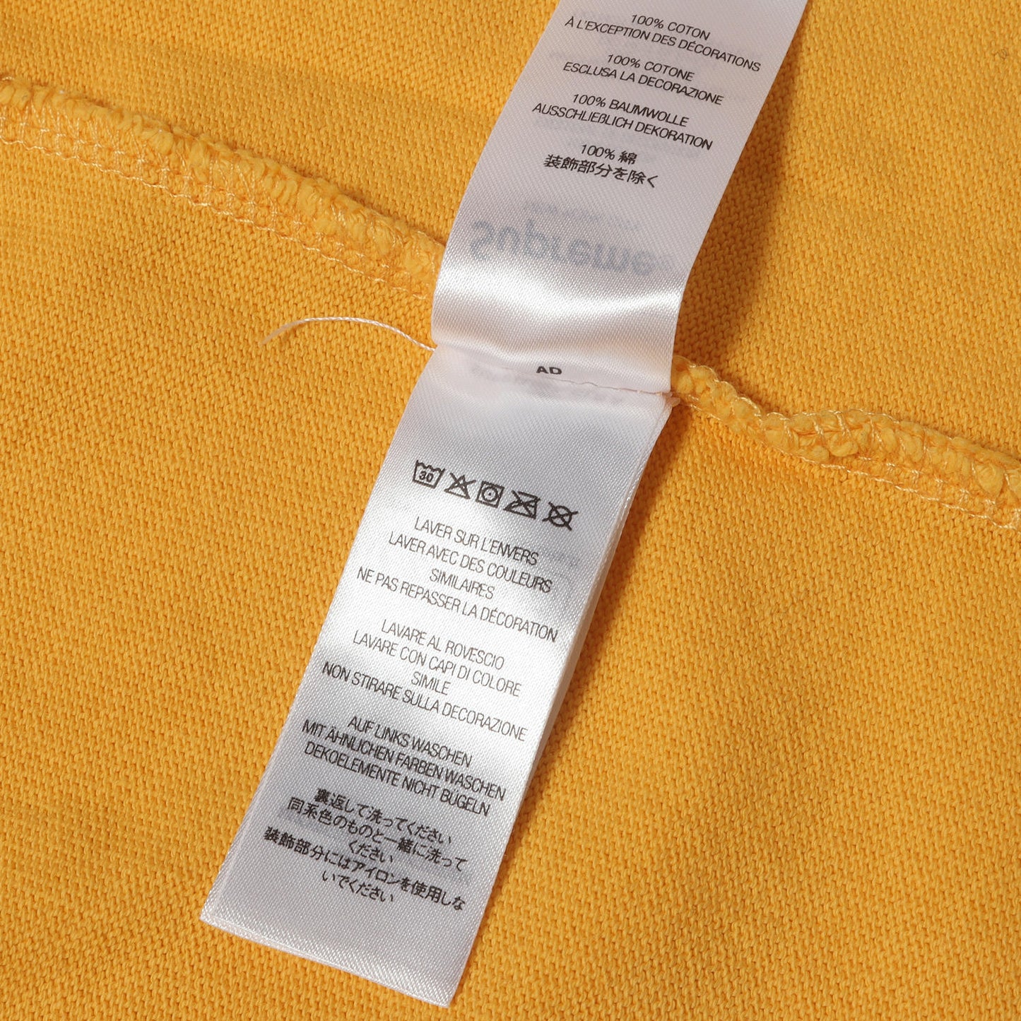 25SS パネル切替し 袖ロゴ ロングスリーブ Tシャツ(Paneled Piping L/S Top)