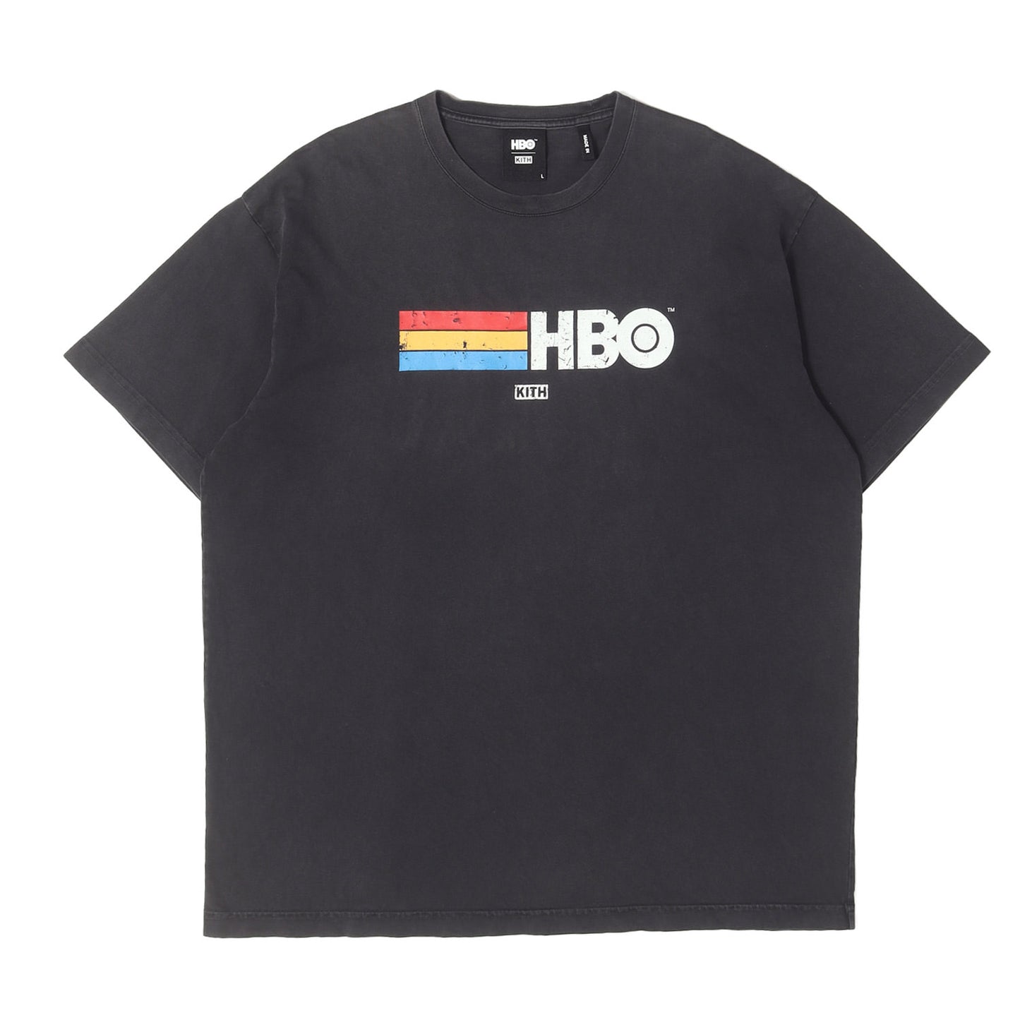 21SS ヴィンテージ加工 レインボーロゴ Tシャツ(Rainbow Logo Vintage Tee)