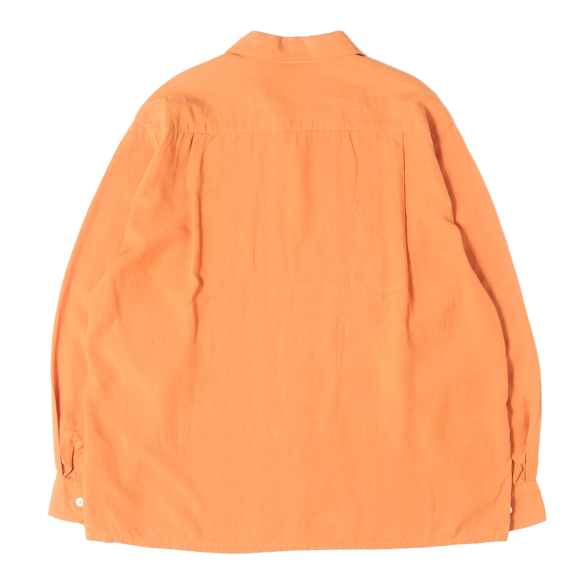 23SS ブランドロゴ刺繍 オープンカラー シャツ(50S OPEN COLLAR SHIRT)