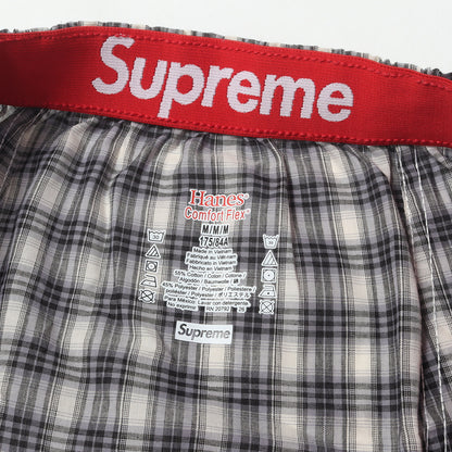 26AW ×Hanes チェック トランクス / パンツ 4枚パック(Plaid Boxers 4 Pack)