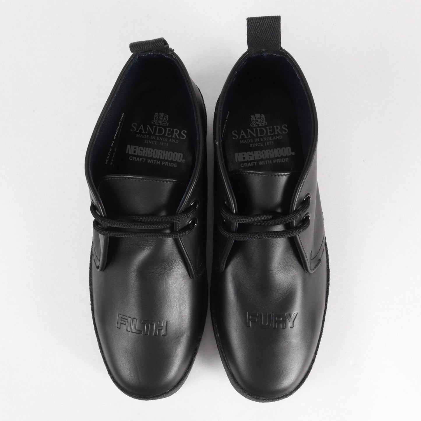 26SS ×SANDERS レザー ブリットチャッカブーツ(BRIT CHUKKA)
