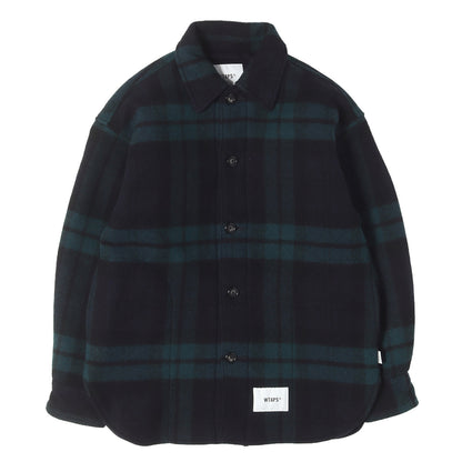 25AW ブラックウォッチ メルトンウール シャツジャケット(WCPO / JACKET / WOPL. MELTON. TEXTILE)