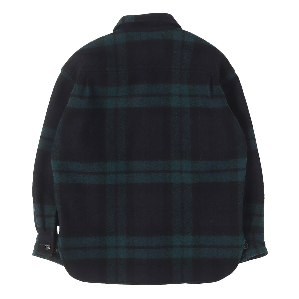 25AW ブラックウォッチ メルトンウール シャツジャケット(WCPO / JACKET / WOPL. MELTON. TEXTILE)
