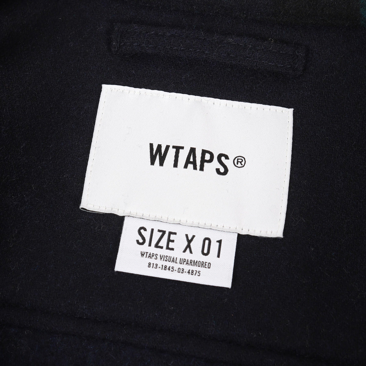 25AW ブラックウォッチ メルトンウール シャツジャケット(WCPO / JACKET / WOPL. MELTON. TEXTILE)