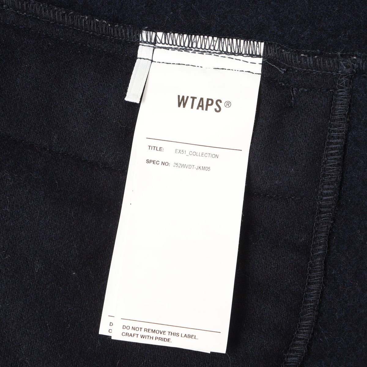 25AW ブラックウォッチ メルトンウール シャツジャケット(WCPO / JACKET / WOPL. MELTON. TEXTILE)