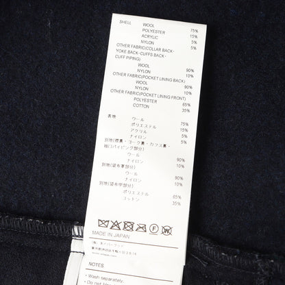 25AW ブラックウォッチ メルトンウール シャツジャケット(WCPO / JACKET / WOPL. MELTON. TEXTILE)