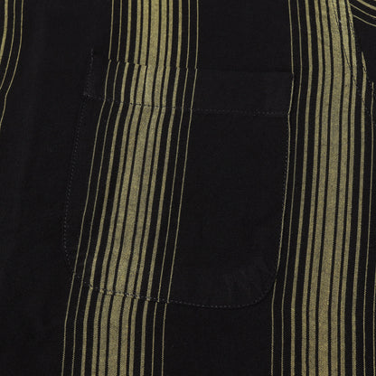 22SS ストライプ レーヨン オープンカラー 半袖シャツ(STRIPED OPEN COLLAR SHIRT S/S)