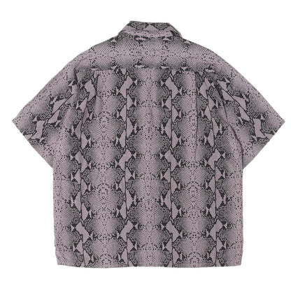 23SS パイソン柄 レーヨン ハワイアンシャツ / アロハシャツ(HAWAIIAN SHIRT S/S)