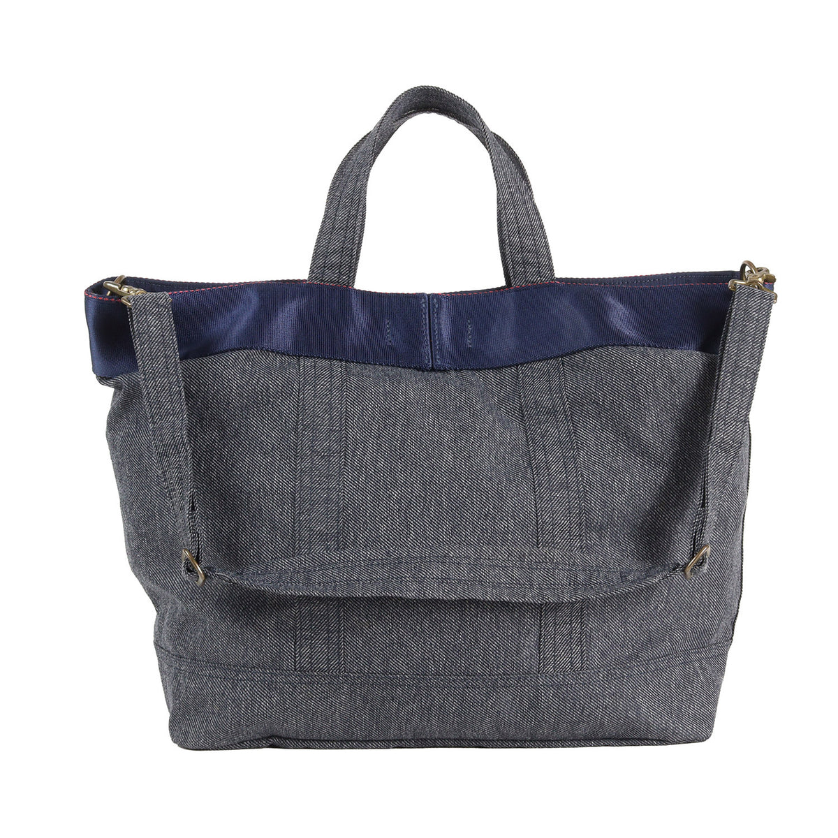 2WAY デニム トートバッグ / ショルダーバッグ(DENIM 2WAY TOTE BAG)