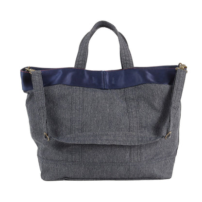 2WAY デニム トートバッグ / ショルダーバッグ(DENIM 2WAY TOTE BAG)