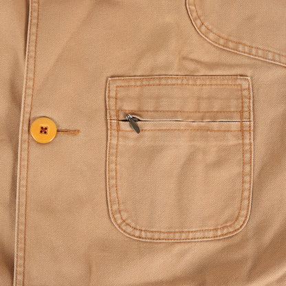 コットンキャンバス 裏地チェックネル フィールドコート / ハンティングジャケット (Field Coat)