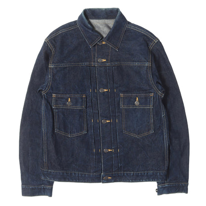 [濃紺 日本製] HEADLIGHT実名復刻 2nd タイプ デニムジャケット (13.75oz DENIM COWBOY JACKET)