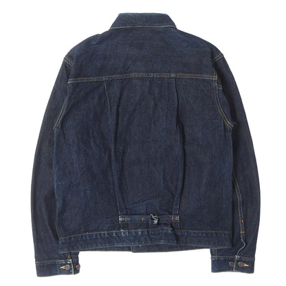 [濃紺 日本製] HEADLIGHT実名復刻 2nd タイプ デニムジャケット (13.75oz DENIM COWBOY JACKET)