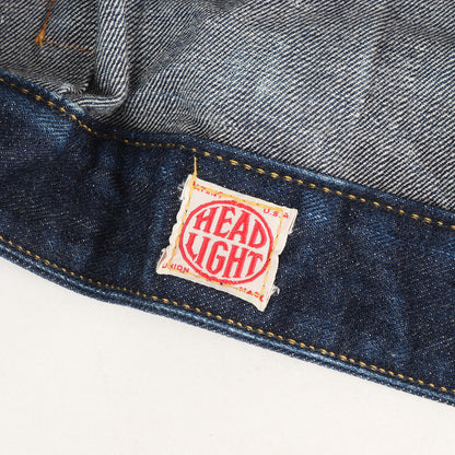 [濃紺 日本製] HEADLIGHT実名復刻 2nd タイプ デニムジャケット (13.75oz DENIM COWBOY JACKET)