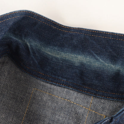 [濃紺 日本製] HEADLIGHT実名復刻 2nd タイプ デニムジャケット (13.75oz DENIM COWBOY JACKET)