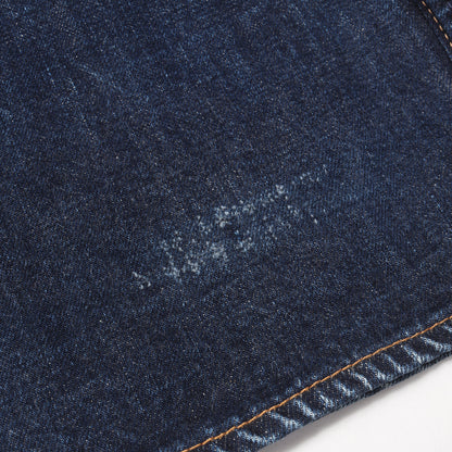 Lot.107 バックルバック付き セルビッチ デニムパンツ