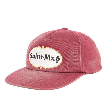25SS ヴィンテージ加工 ハーゲンダッツロゴ 5パネルキャップ (5PANNEL EAT ME CA)