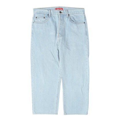 22AW ウォッシュ加工 スターロゴ デニムパンツ(Regular Jean)