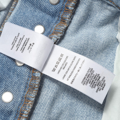 ストーンウォッシュ加工 スリム デニム パンツ(Stone Washed Slim Jean)