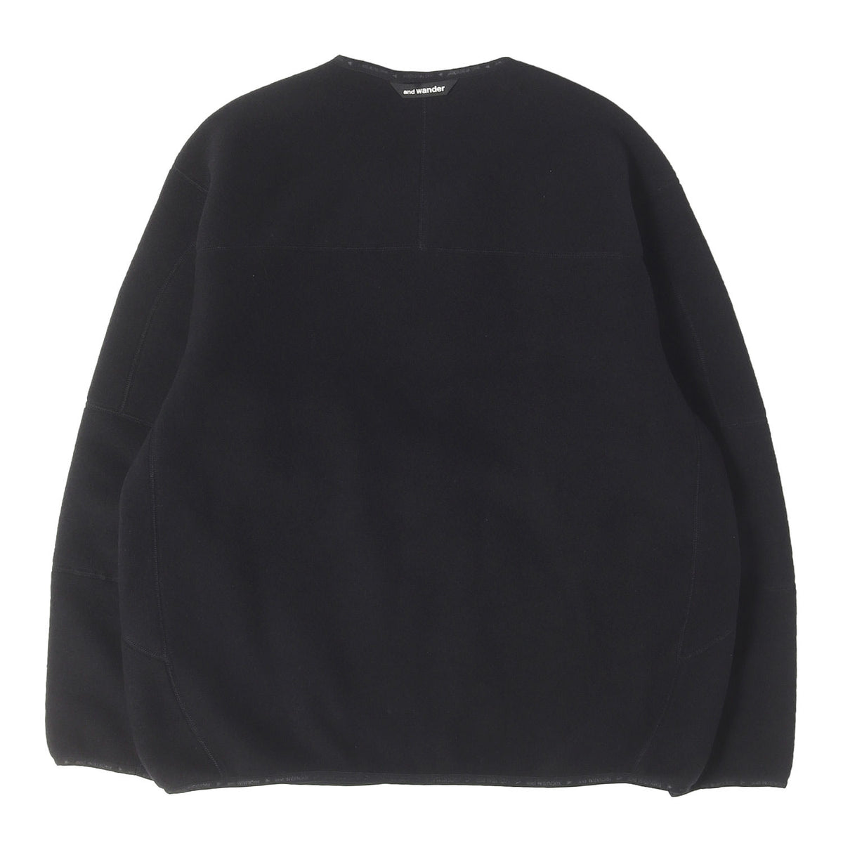 nano・universe別注 ウールフリース ジップ カーディガン(wool fleece cardigan)