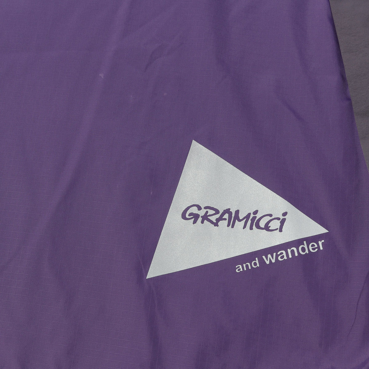 24SS × GRAMICCI ナイロン パッチワーク ウィンド Tシャツ(Patchwork Wind Tee)