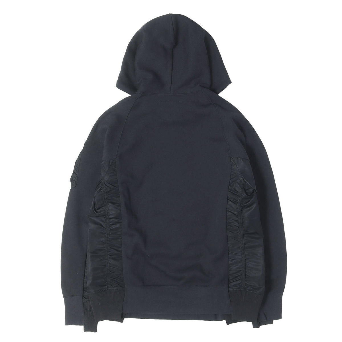 ×NIKE スウェット ドッキング MA-1 ボンバージャケット(NRG HOODIE)