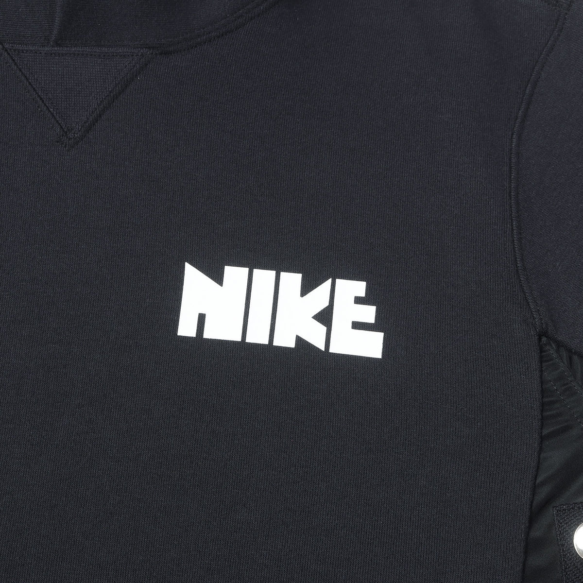 ×NIKE スウェット ドッキング MA-1 ボンバージャケット(NRG HOODIE)