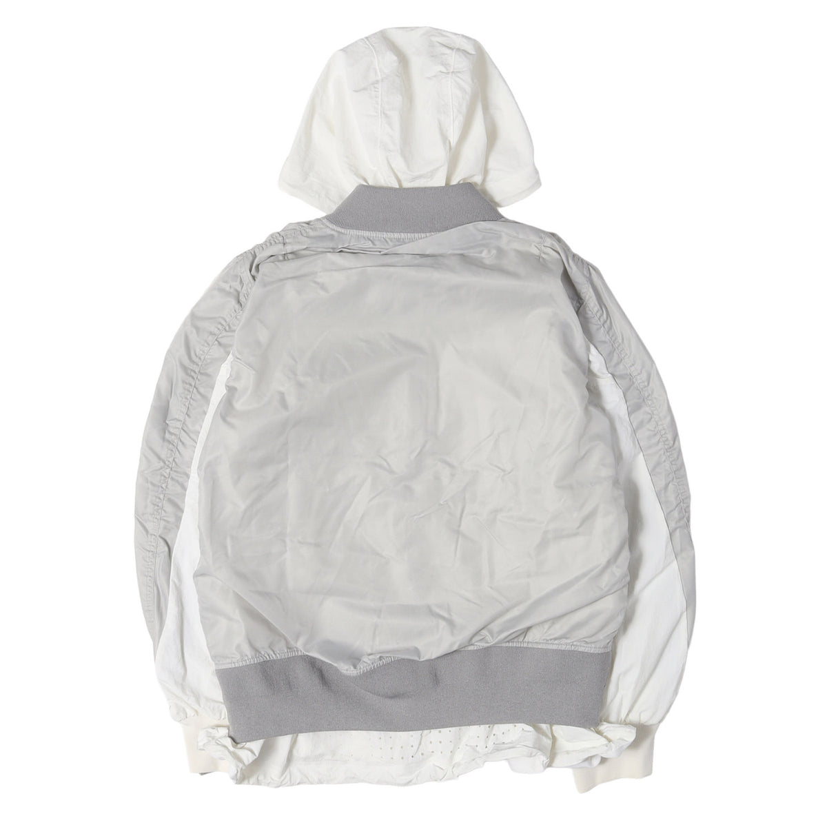 21AW ×NIKE レイヤード ドッキング MA-1 ボンバージャケット(NRG LAYERED JKT)