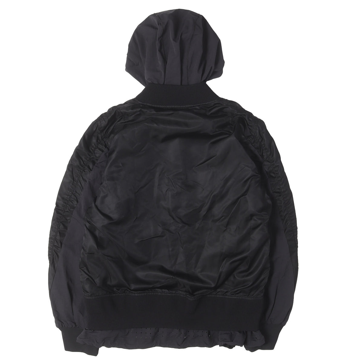21AW ×NIKE レイヤード ドッキング MA-1 ボンバージャケット(NRG LAYERED JKT)