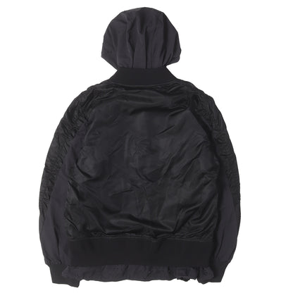 21AW ×NIKE レイヤード ドッキング MA-1 ボンバージャケット(NRG LAYERED JKT)