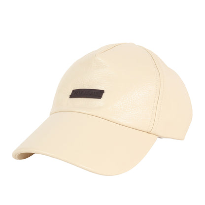 24SS カウレザー ベースボールキャップ (Leather Baseball Cap)