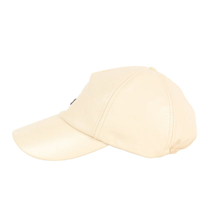 24SS カウレザー ベースボールキャップ (Leather Baseball Cap)