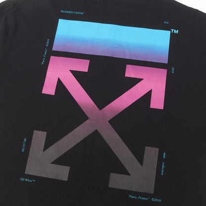 20SS SSENSE限定 グラデーションアロー オーバーサイズ ロングスリーブ Tシャツ