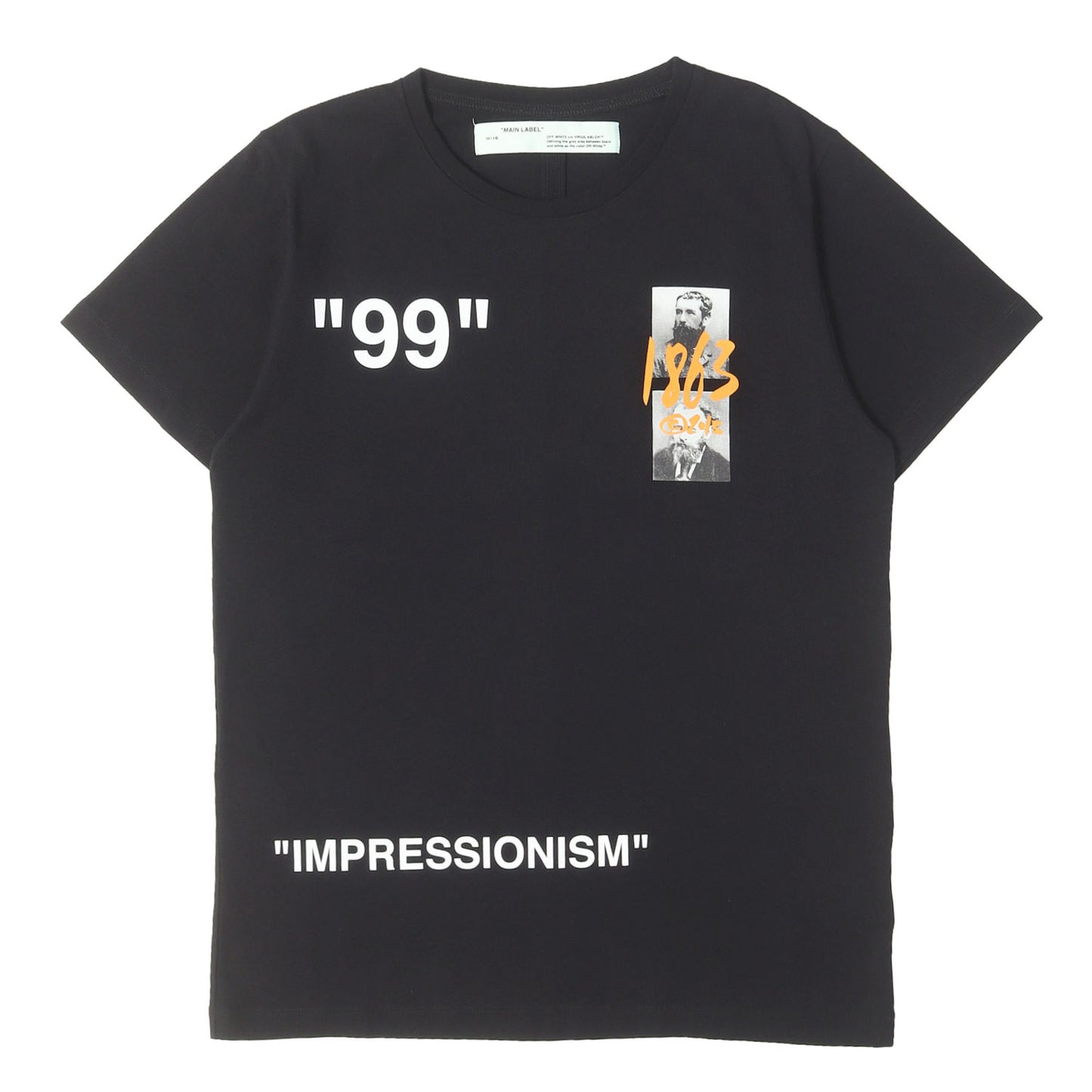 マネ 絵画グラフィック スリム Tシャツ(SUMMER S/S SLIM TEE)